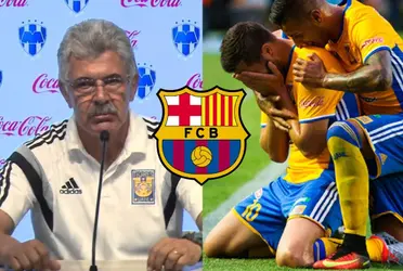 Uno de los jugadores que Ricardo Ferretti quemó en Tigres ahora estaría en la mira del Barcelona