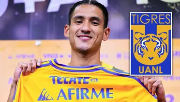Uriel Antina y el insólito destino que tendría al salir de Tigres Foto: Tigres UANL y Escudoteca