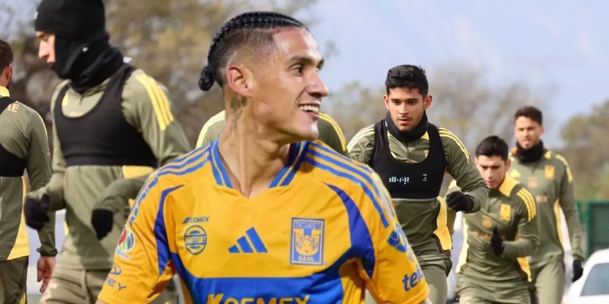 Uriel Antuna con los Tigres (FUENTE: Somos Tigres)