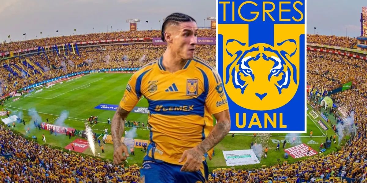 Uriel Antuna con Tigres / Foto: Especial
