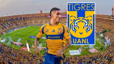 Uriel Antuna con Tigres / Foto: Especial