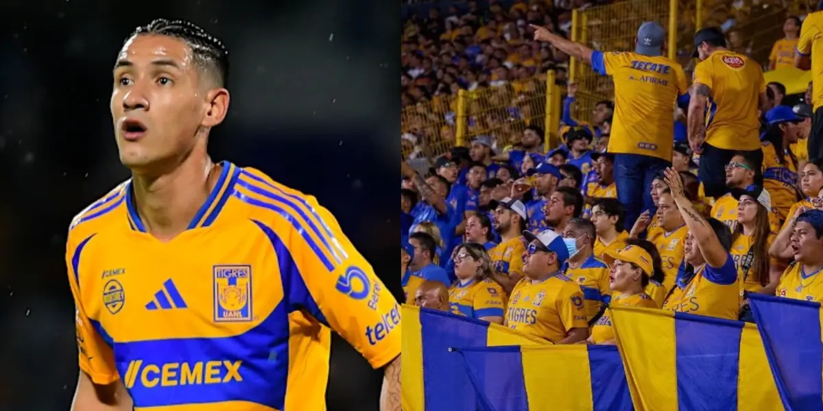 Uriel Antuna es troleado por la afición de Tigres | Foto: Especial
