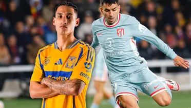 Uriel Antuna y Ángel Correa Foto: Atleti y Tigres UANL
