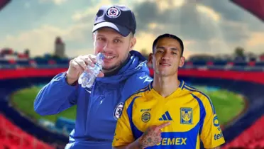 Uriel Antuna y Martín Anselmi / Foto: Atlante FC / Tigres