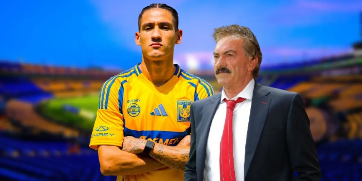 Uriel Antuna y Ricardo la Volpe / Foto: @Tigres / Imago7