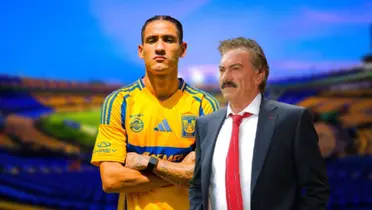 Uriel Antuna y Ricardo la Volpe / Foto: @Tigres / Imago7
