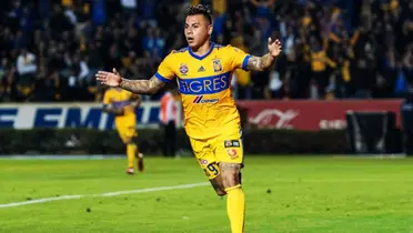Vargas, sumó 38 goles con Tigres / @TigresOficial