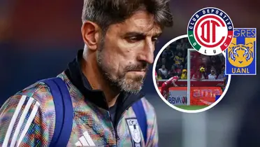 Veljko Paunovic Foto: Tigres UANL y Captura de TUDN