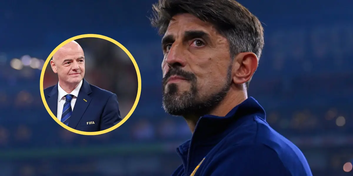 Veljko Paunovic, Gianni Infantino Foto: Tigres UANL y FIFA