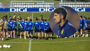 Veljko Páunovic llegando al Real Oviedo Foto: Real Oviedo y Tigres UANL