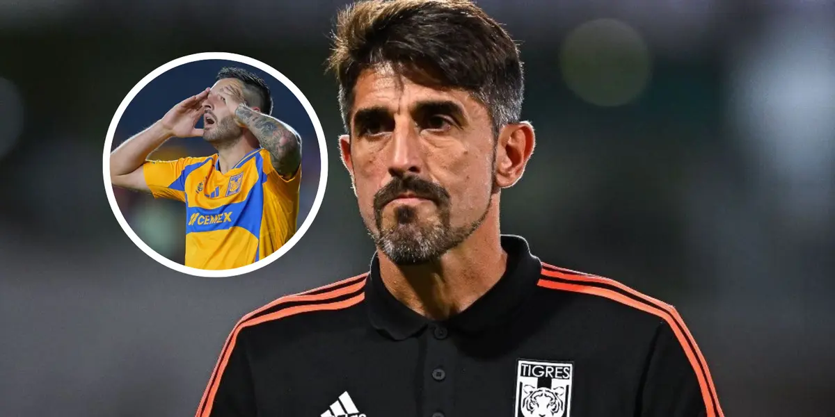 Veljko Paunovic y André Pierre Gignac Foto: Club Tigres