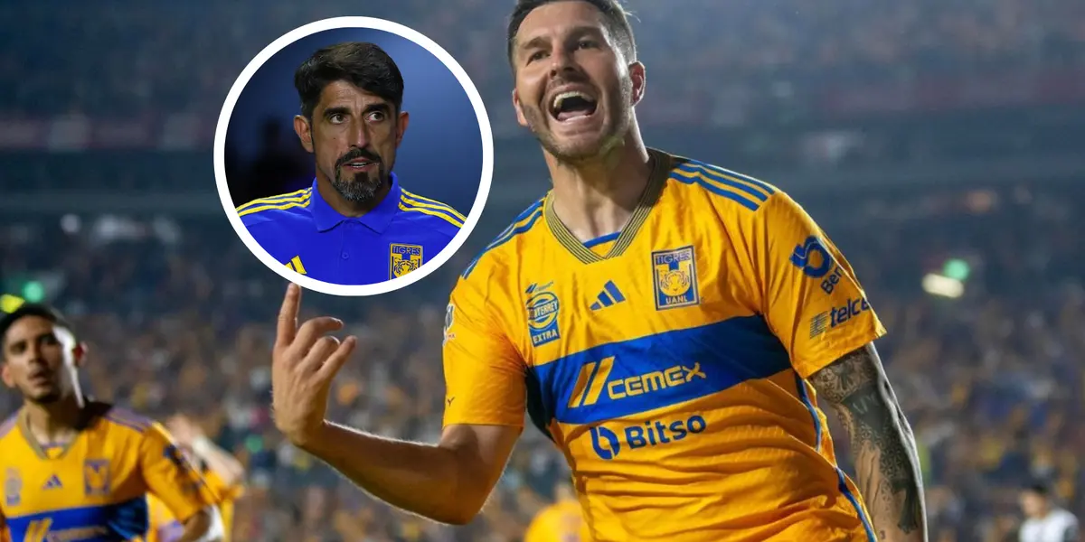 Veljko Paunovic y André-Pierre Gignac Foto: El Horizonte