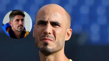 Veljko Paunovic y Guido Pizarro Foto: Tigres UANL