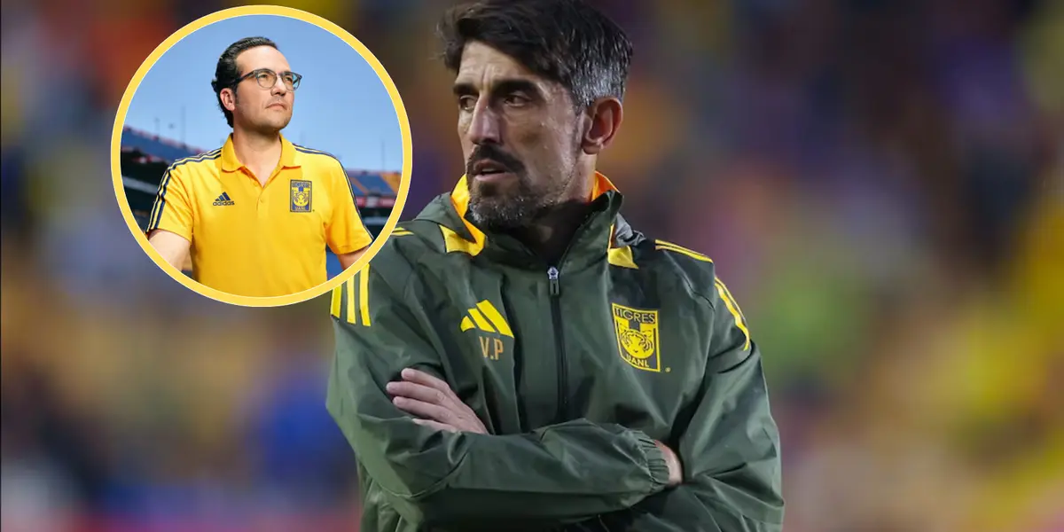 Veljko Paunovic y Mauricio Culebro Foto: Tigres UANL