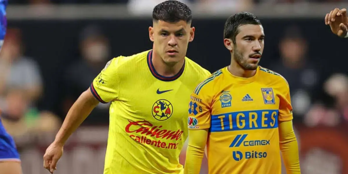 Vigón con Tigres y Richard con América/FOTO: 90Min