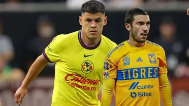 Vigón con Tigres y Richard con América/FOTO: 90Min