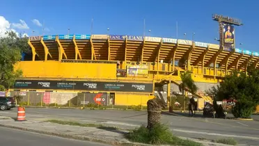Volcán por fuera / @ESTADIOSMX